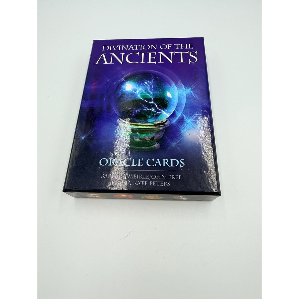 Divination of the Ancients Oracle Cards Barbara Meiklejohn-Free Guidebook Set
